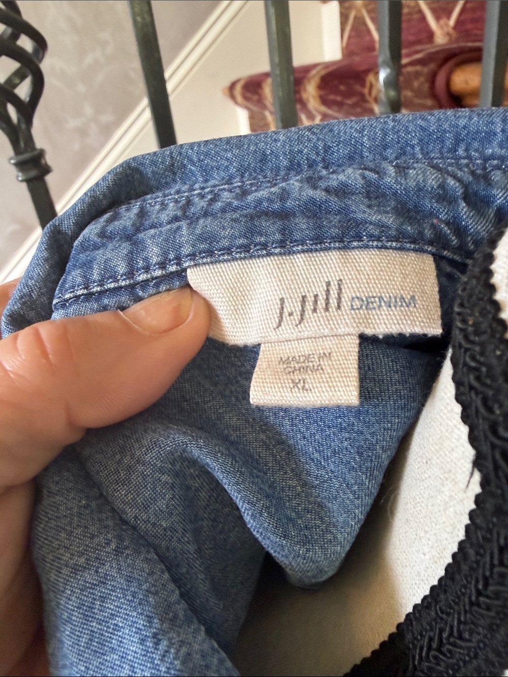 J. JILL button down, top extra large, very good condition. XL - Picture 8 of 10
